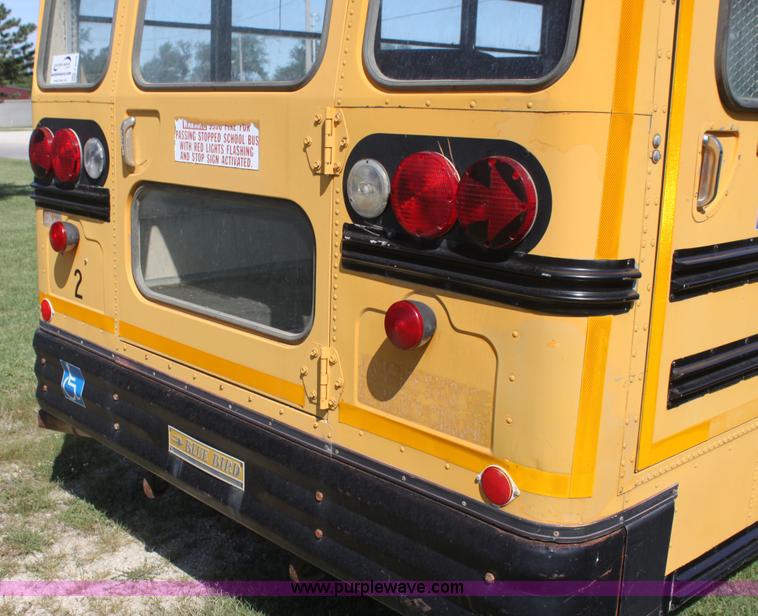 image for item F3318 1991 Chevrolet school bus