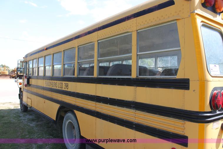 image for item F3318 1991 Chevrolet school bus
