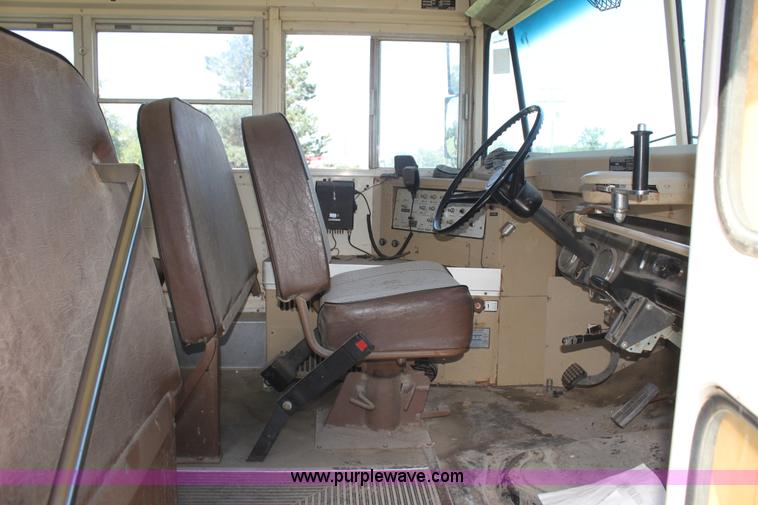 image for item F3318 1991 Chevrolet school bus