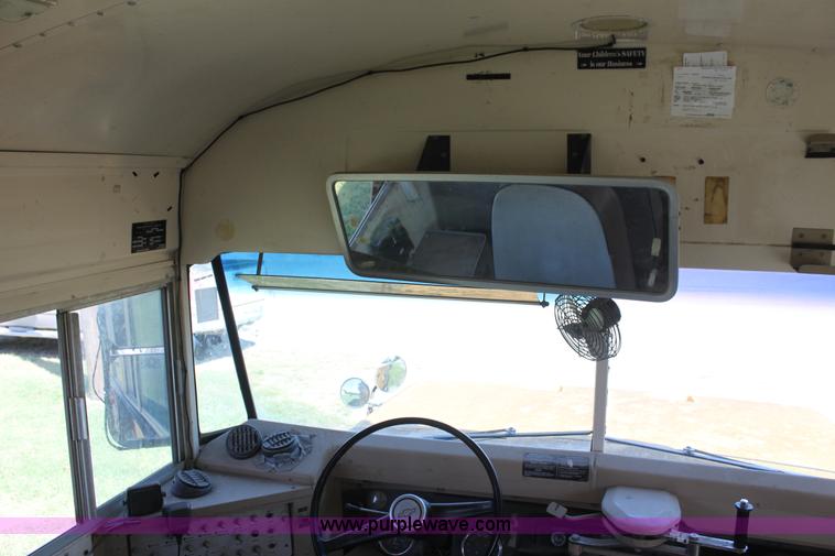 image for item F3318 1991 Chevrolet school bus