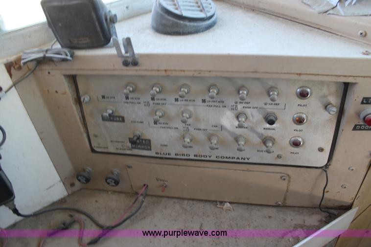 image for item F3318 1991 Chevrolet school bus