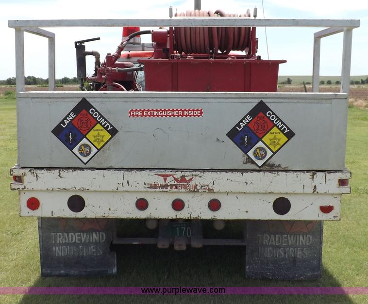 image for item H1790 1969 Chevrolet C20 fire truck