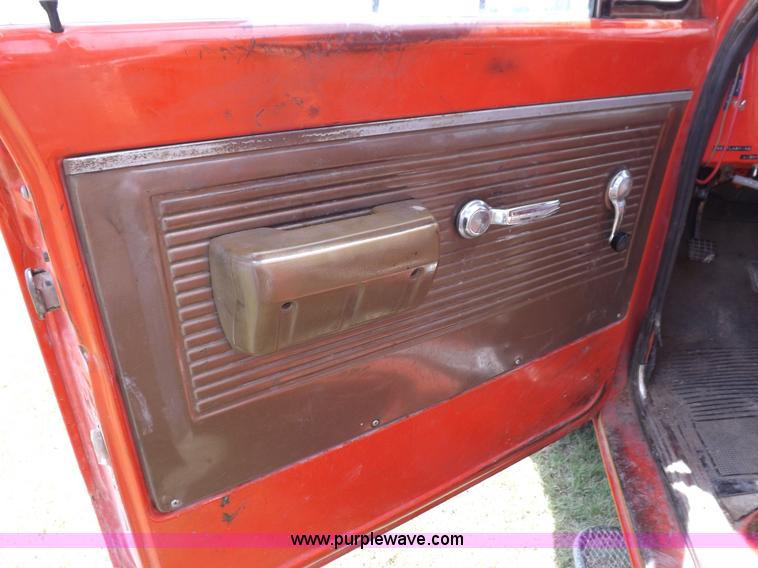 image for item H1790 1969 Chevrolet C20 fire truck