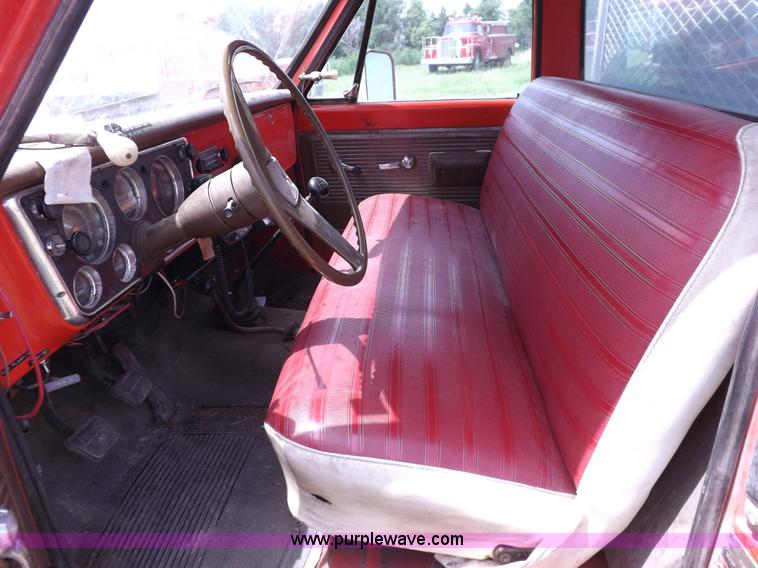 image for item H1790 1969 Chevrolet C20 fire truck