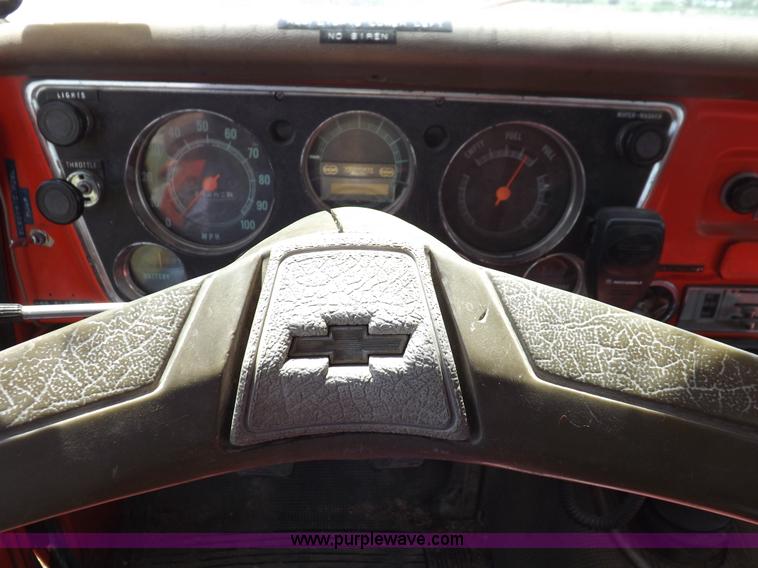 image for item H1790 1969 Chevrolet C20 fire truck