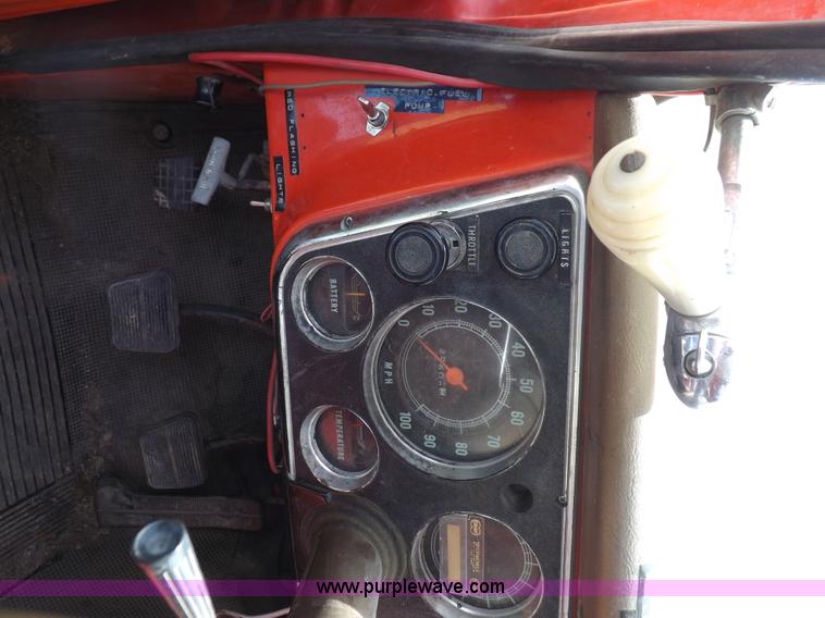 image for item H1790 1969 Chevrolet C20 fire truck