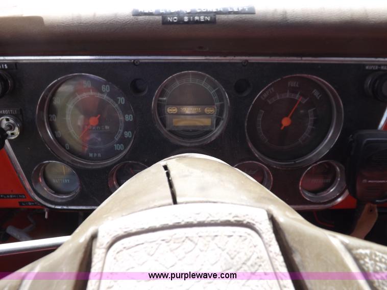 image for item H1790 1969 Chevrolet C20 fire truck