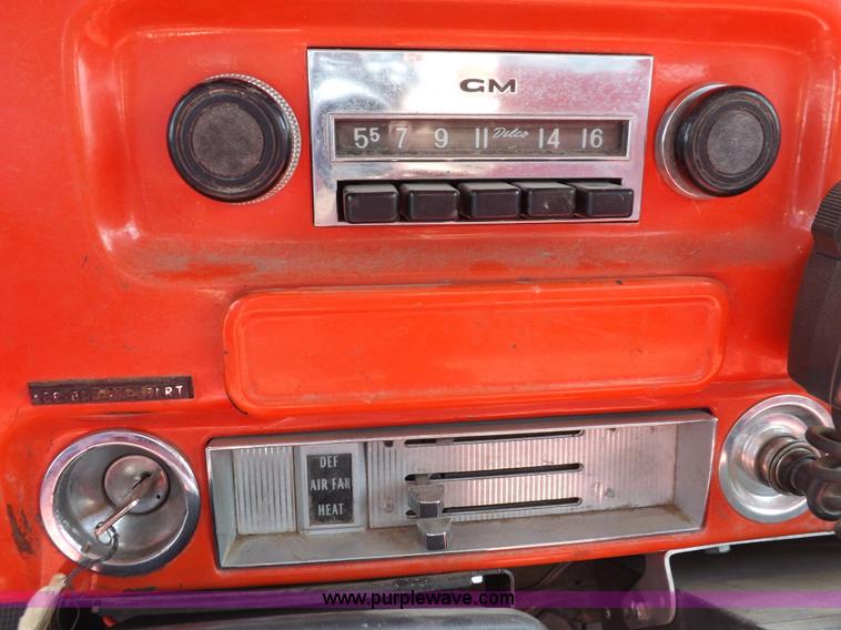 image for item H1790 1969 Chevrolet C20 fire truck