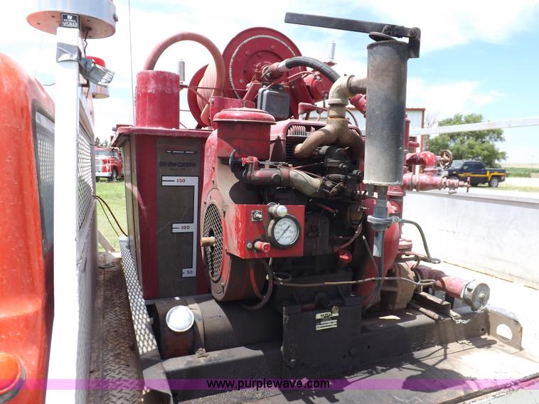 image for item H1790 1969 Chevrolet C20 fire truck