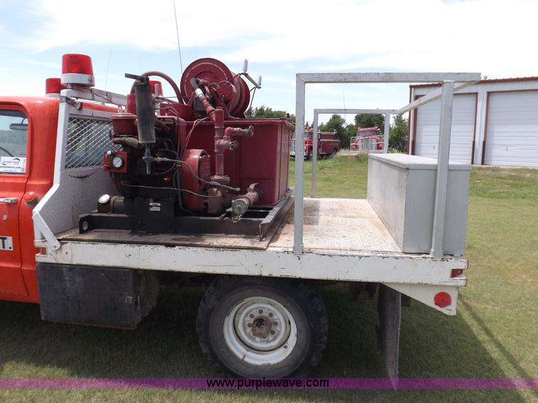 image for item H1790 1969 Chevrolet C20 fire truck