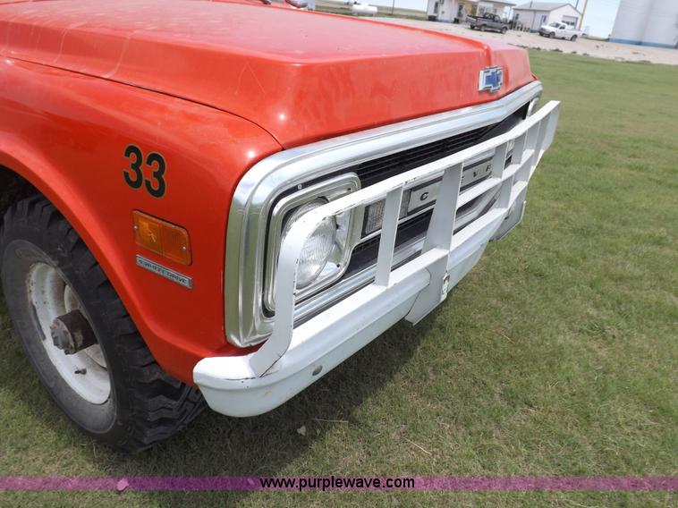 image for item H1790 1969 Chevrolet C20 fire truck