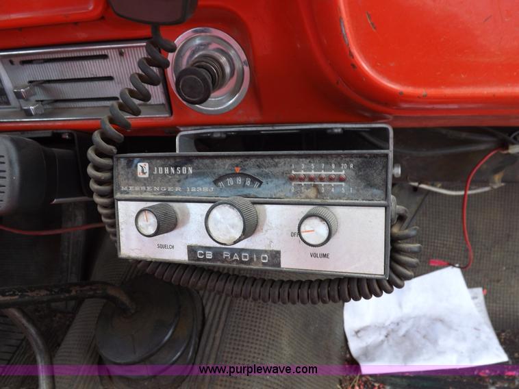 image for item H1790 1969 Chevrolet C20 fire truck