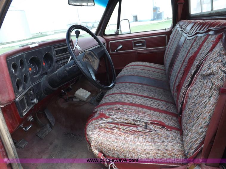 image for item H1791 1979 Chevrolet Scottsdale 20 fire truck