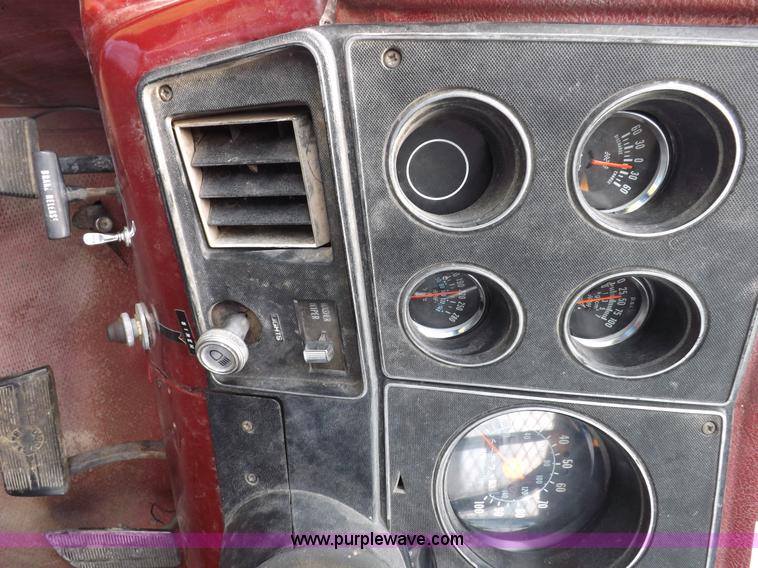 image for item H1791 1979 Chevrolet Scottsdale 20 fire truck
