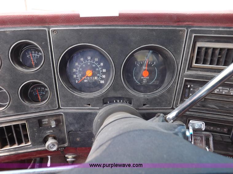 image for item H1791 1979 Chevrolet Scottsdale 20 fire truck