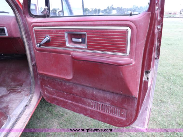 image for item H1791 1979 Chevrolet Scottsdale 20 fire truck