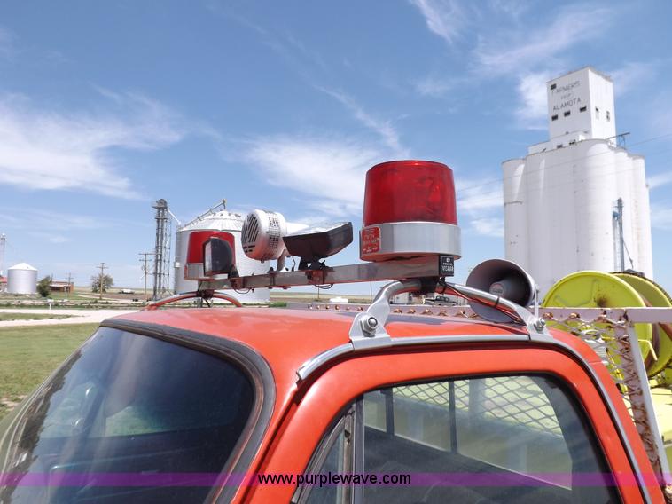 image for item H1791 1979 Chevrolet Scottsdale 20 fire truck