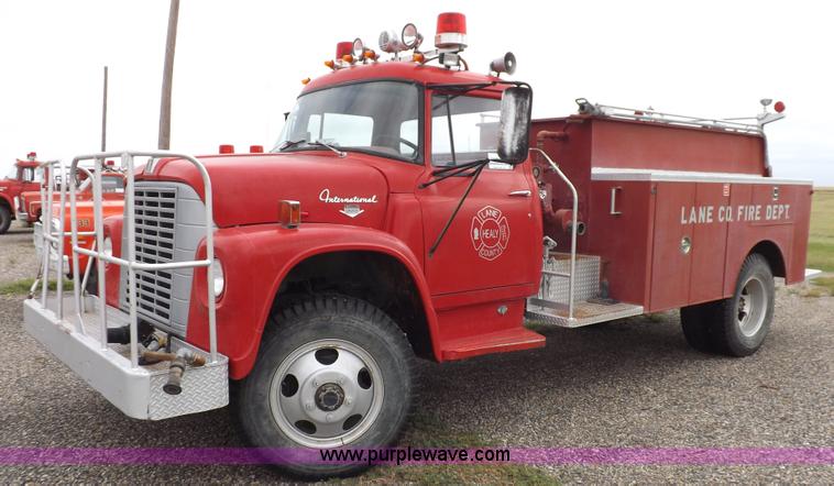 image for item H1792 1970 International 1600 fire truck