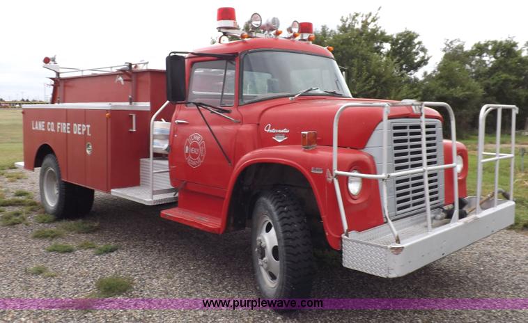 image for item H1792 1970 International 1600 fire truck