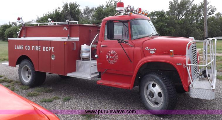 image for item H1792 1970 International 1600 fire truck