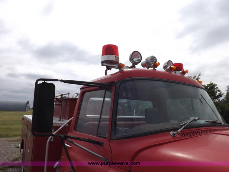 image for item H1792 1970 International 1600 fire truck