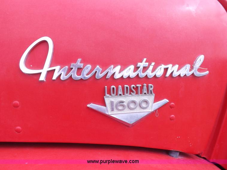 image for item H1792 1970 International 1600 fire truck
