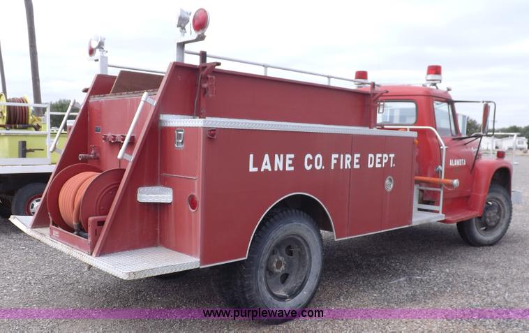 image for item H1793 1970 International 1600 fire truck