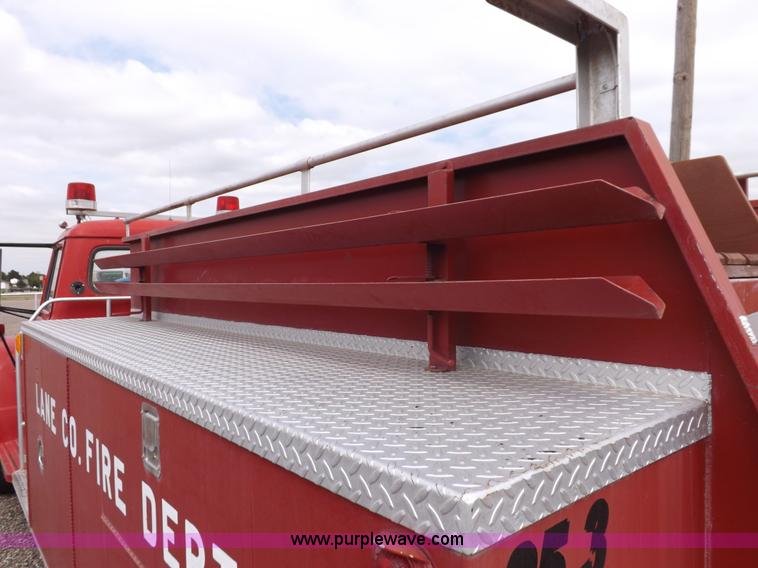 image for item H1793 1970 International 1600 fire truck