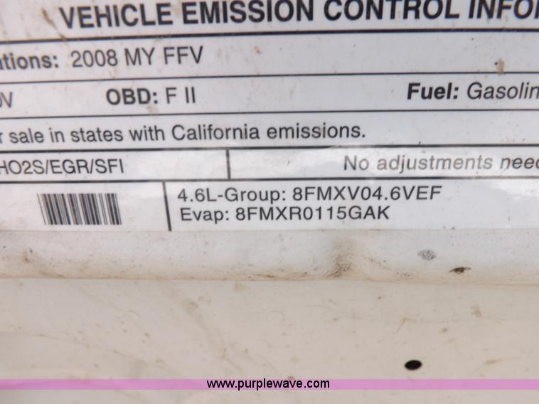 image for item H9119 2008 Ford Crown Victoria Police Interceptor