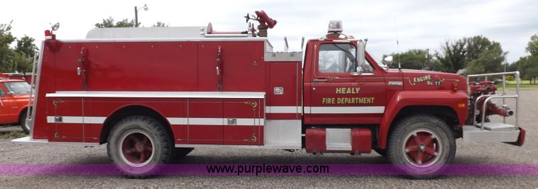 image for item H9126 1980 Ford F700 fire truck