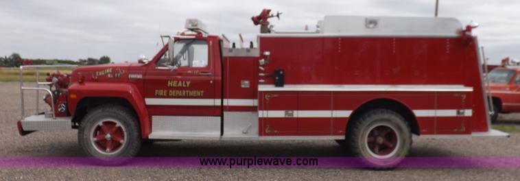 image for item H9126 1980 Ford F700 fire truck