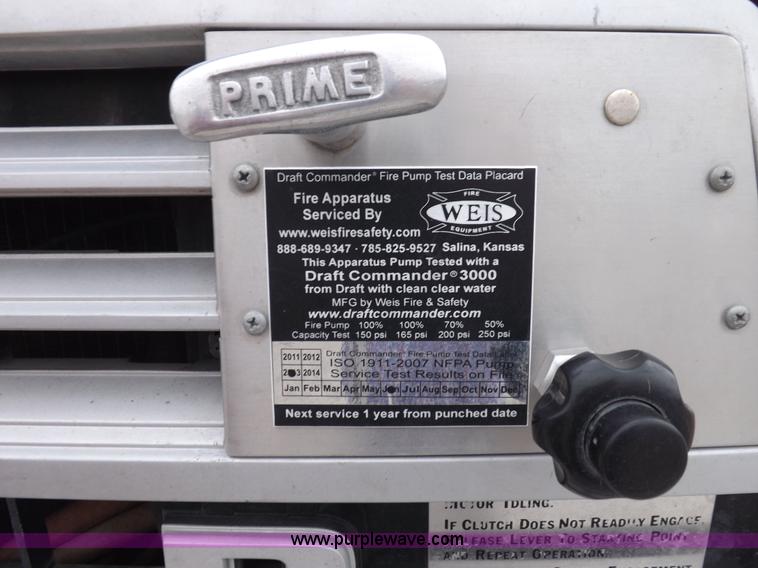 image for item H9126 1980 Ford F700 fire truck