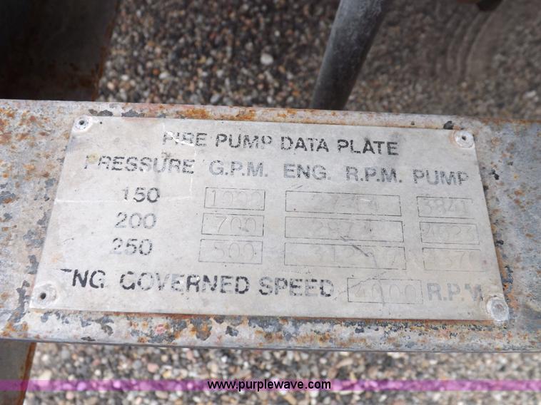 image for item H9126 1980 Ford F700 fire truck