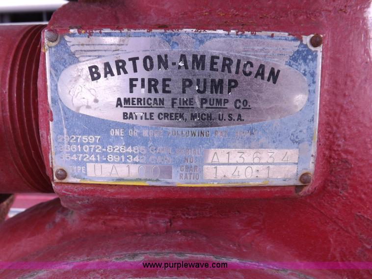 image for item H9126 1980 Ford F700 fire truck