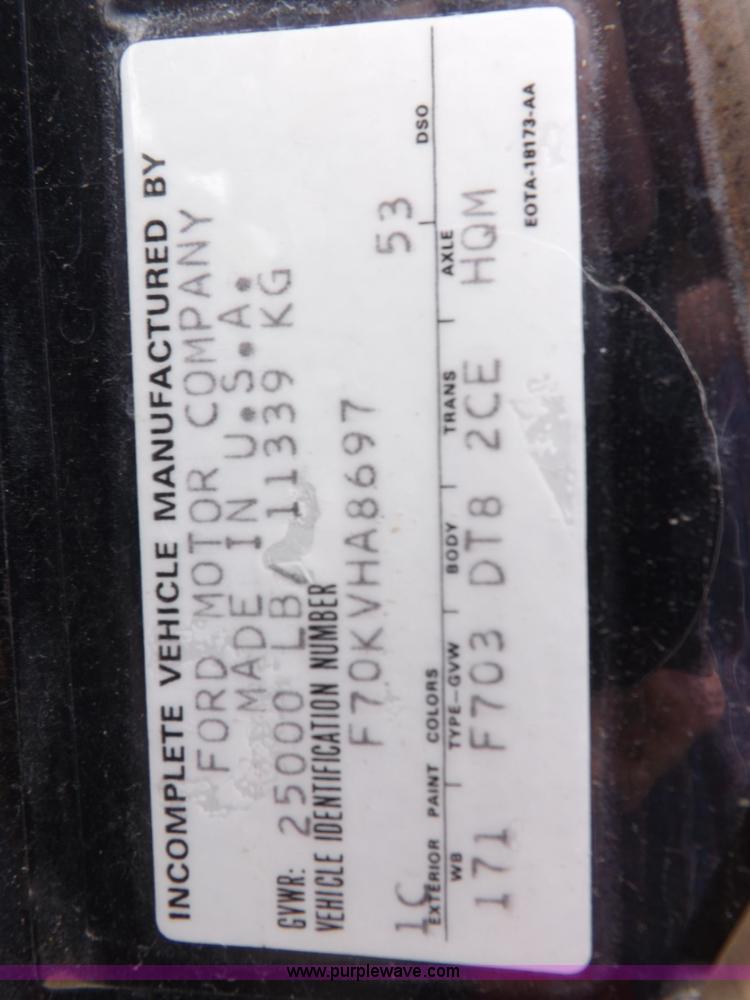 image for item H9126 1980 Ford F700 fire truck