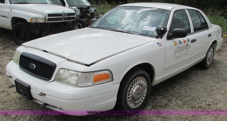 image for item I3232 2001 Ford Crown Victoria Police Interceptor