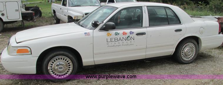 image for item I3232 2001 Ford Crown Victoria Police Interceptor