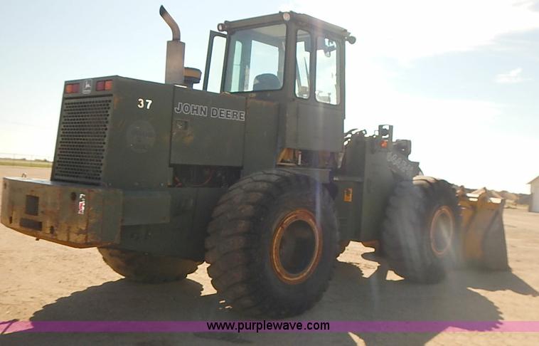 image for item I5472 1988 John Deere 644E-H wheel loader