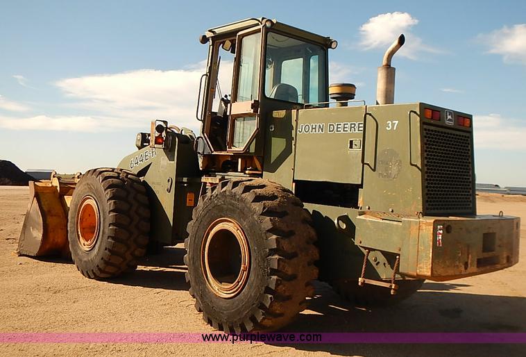image for item I5472 1988 John Deere 644E-H wheel loader