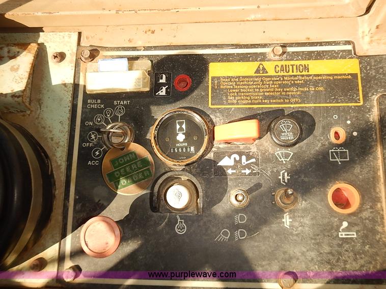 image for item I5472 1988 John Deere 644E-H wheel loader