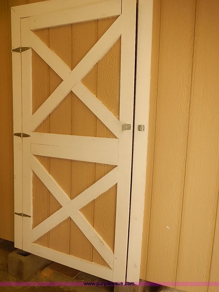 image for item I5475 Wood storage shed