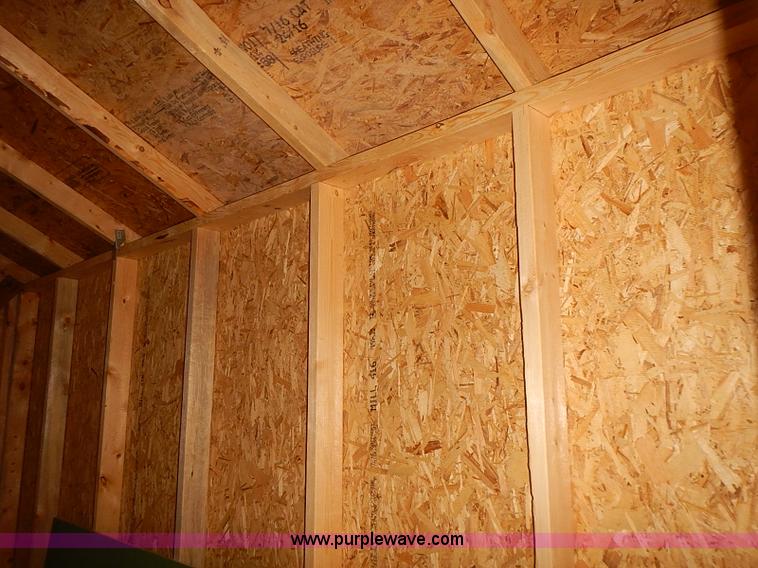 image for item I5475 Wood storage shed