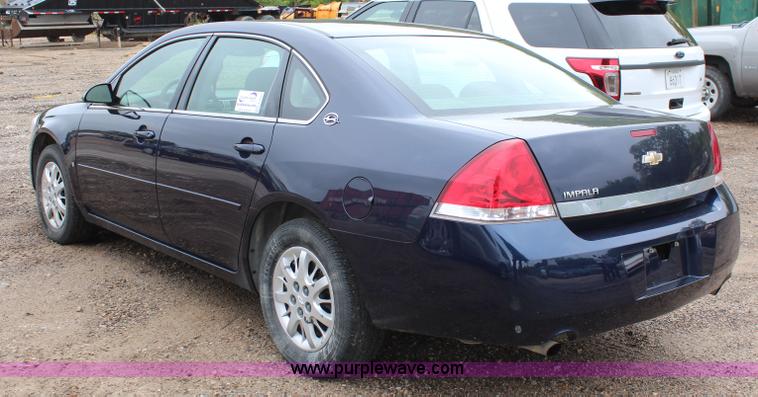 image for item I5842 2007 Chevrolet Impala Police