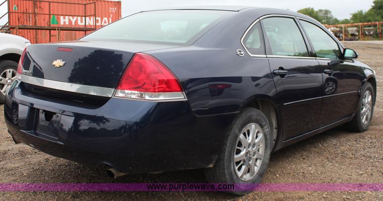 image for item I5842 2007 Chevrolet Impala Police