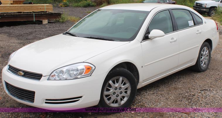 image for item I5845 2007 Chevrolet Impala Police