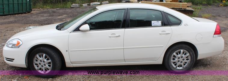 image for item I5845 2007 Chevrolet Impala Police
