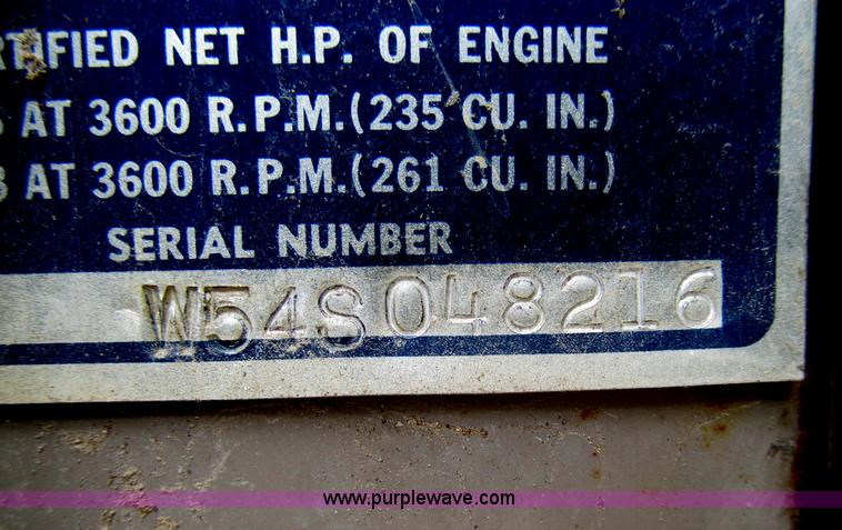 image for item I8995 1954 Chevrolet 6400 fire truck