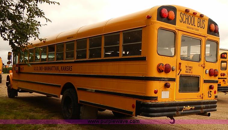 image for item J3088 1997 International 3800 school bus