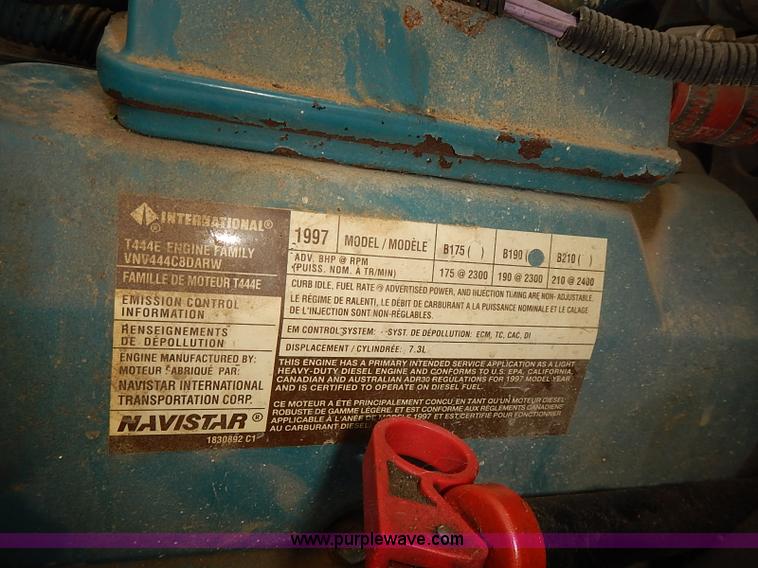 image for item J3089 1997 International 3800 school bus