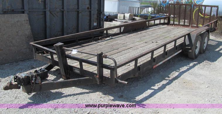 image for item J3422 1994 John's Broadway equipment trailer